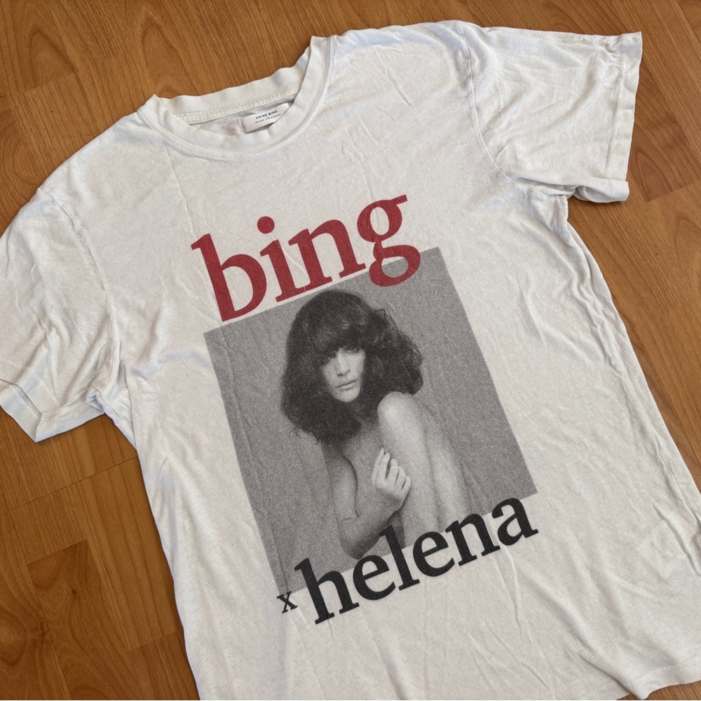 Anine Bing T Shirt Small - Picture 2 of 7